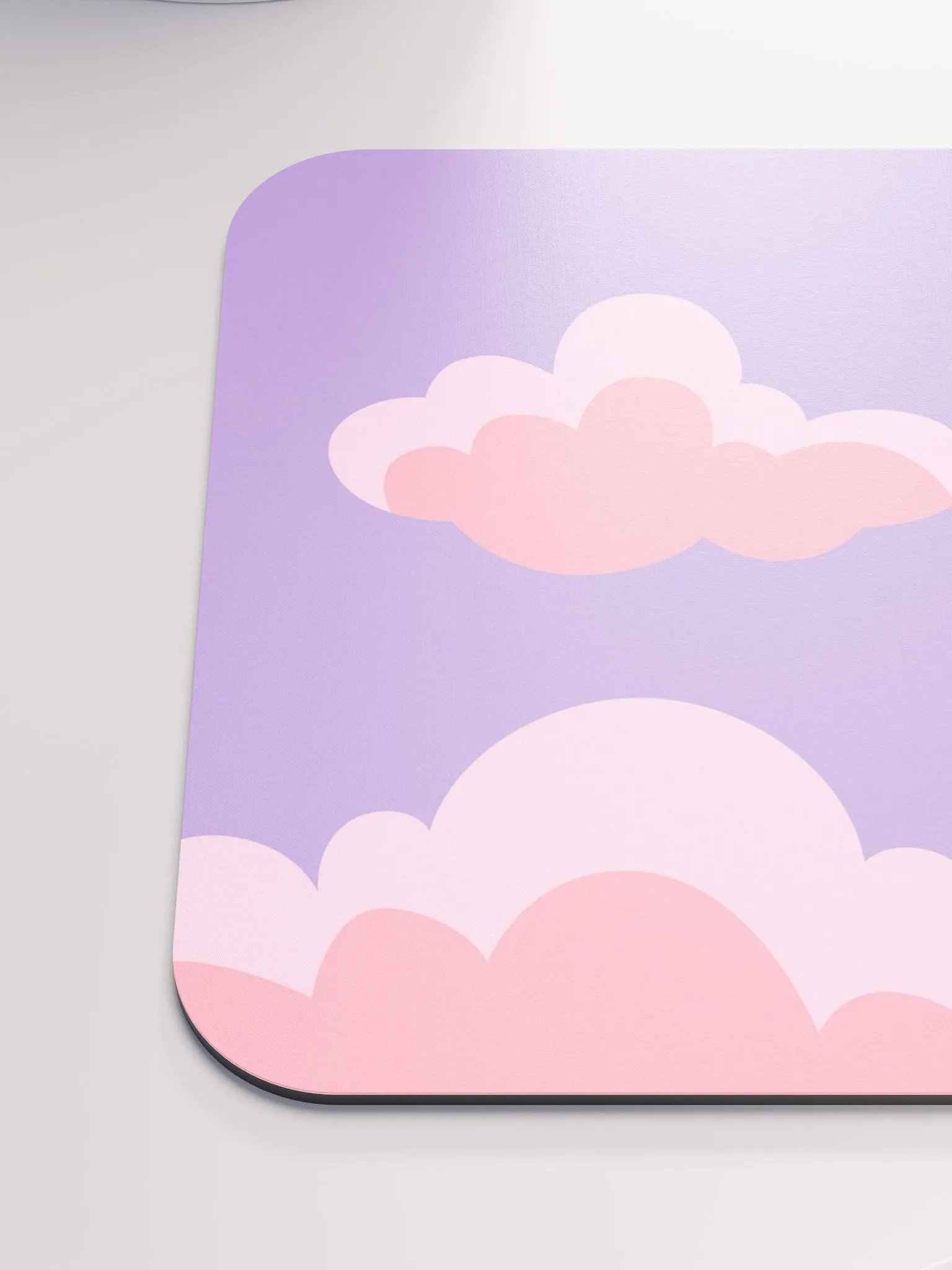 PASTLE PINK CLOUDY MOUSE PAD product image (6)