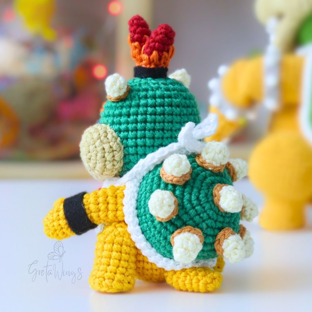 COMBO: Bowser & Bowser Jr. Amigurumi Patterns | Crochet Bundle product image (4)