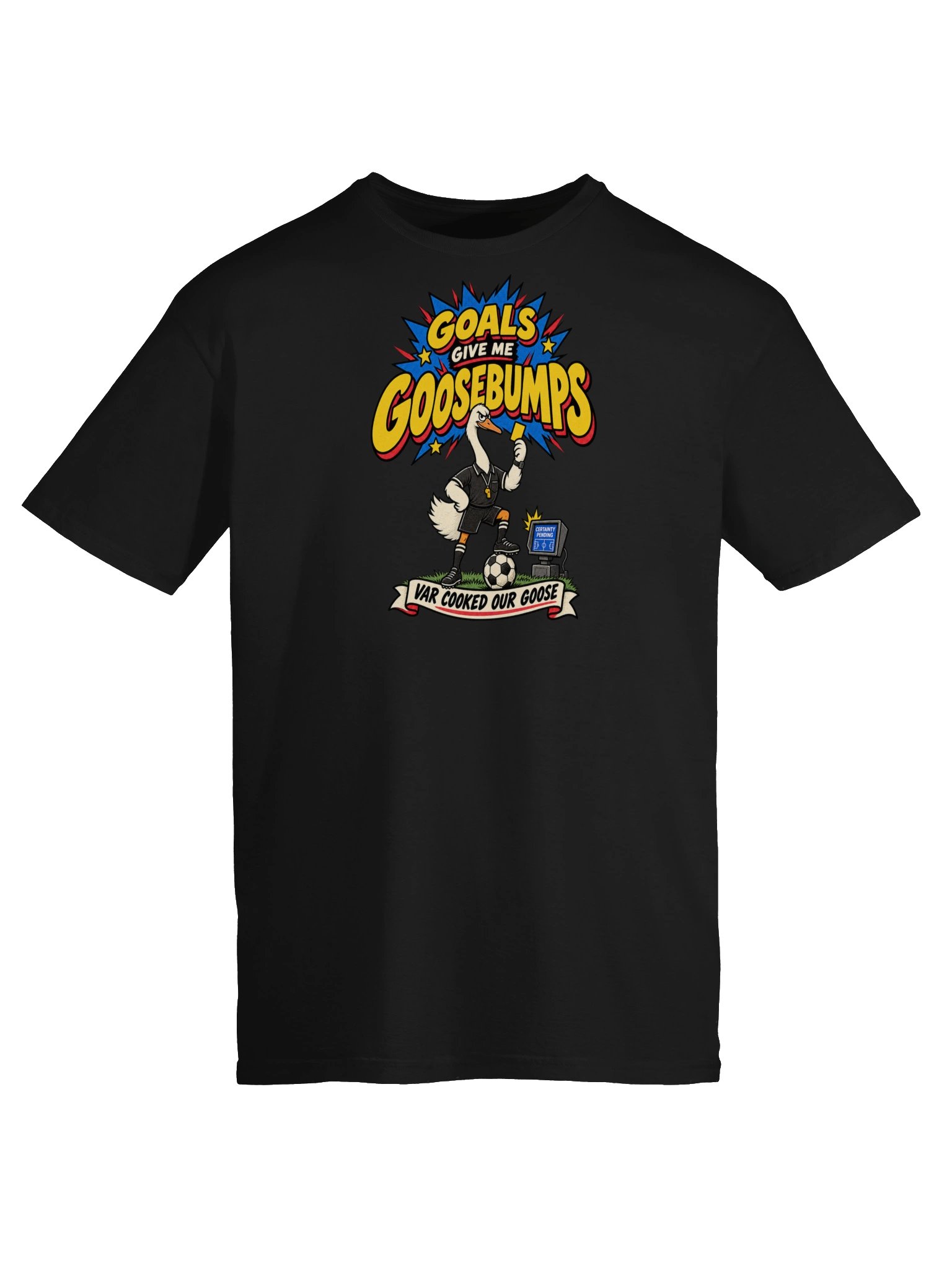 Goals and Goosebumps VAR Soccer Tee product image (5)