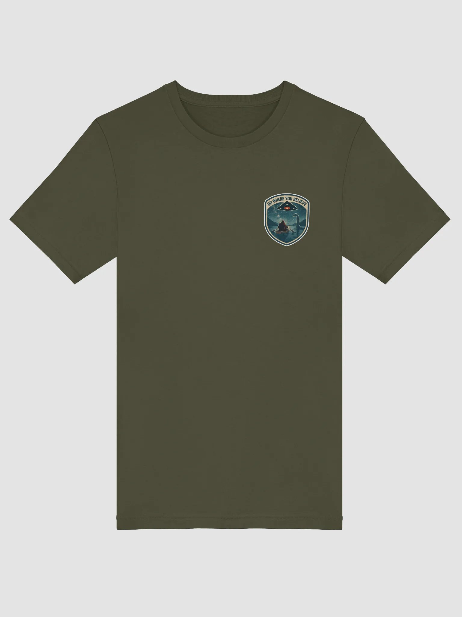 Go Where You Believe" Cryptid & UFO Adventure Shirt product image (1)