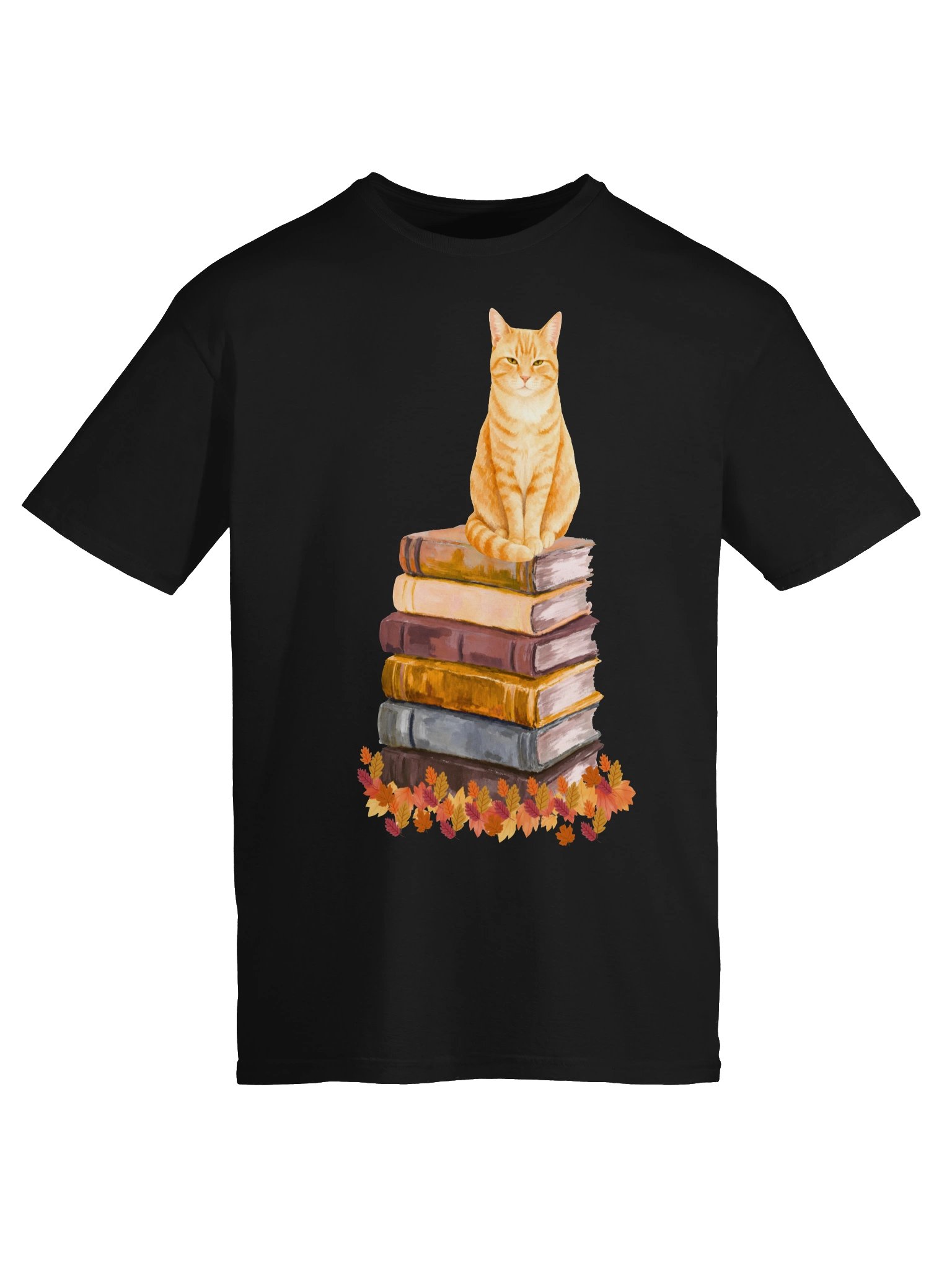 Cat n' Books Autumn Tee product image (5)