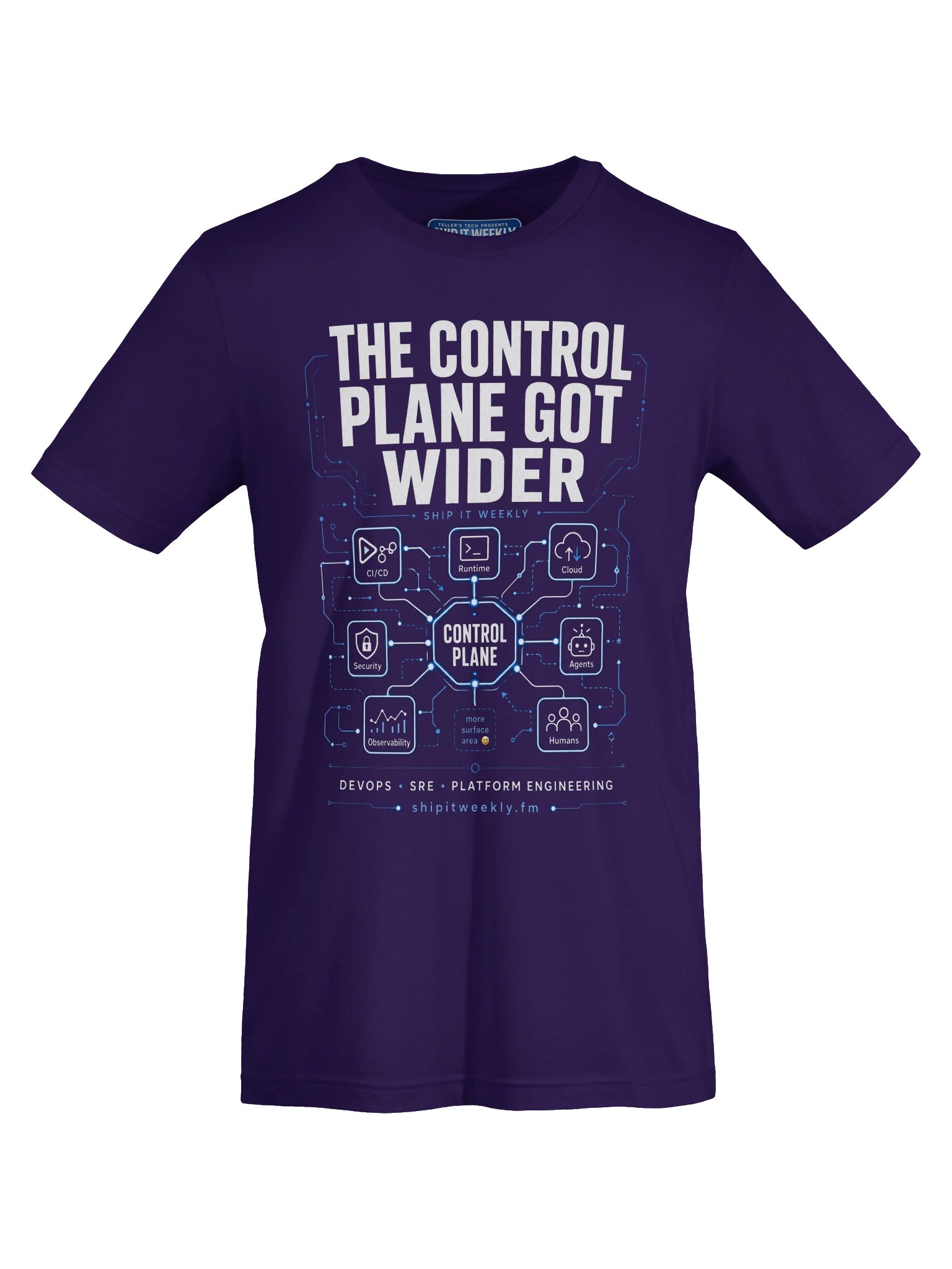 The Control Plane Got Wider | Ship It Weekly DevOps Tee product image (5)
