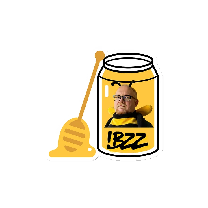 J2Bee Honey Jar Die-Cut Magnet product image (2)