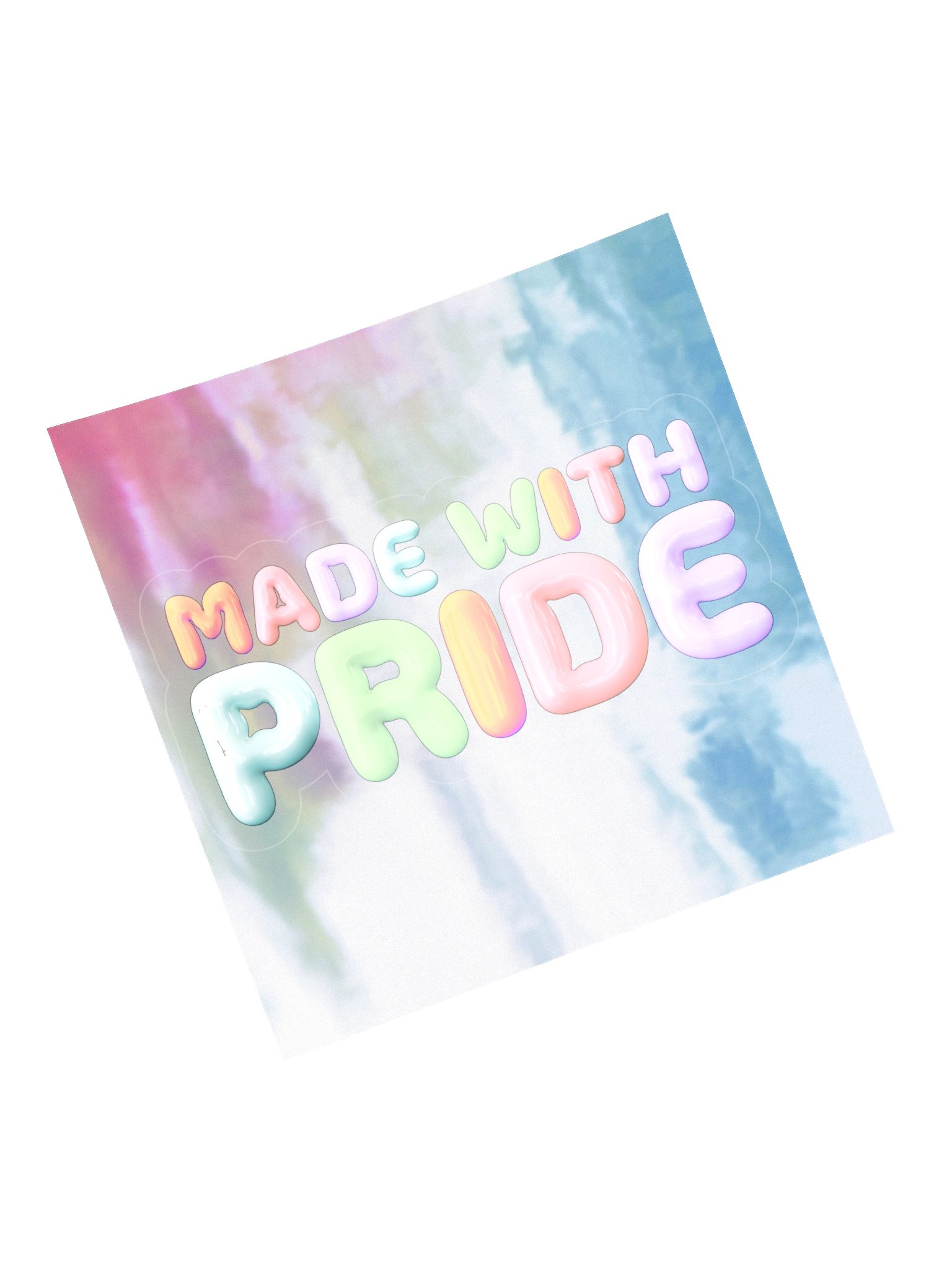 Made with Pride — Holographic Sticker product image (5)