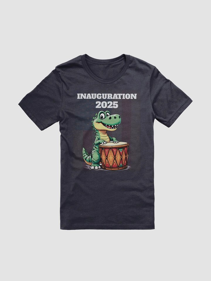 Inauguration 2025 Patriotic Dino Drummer T-Shirt product image (1)