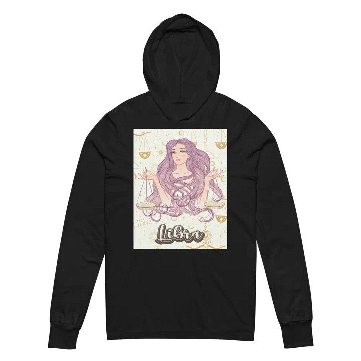Libra Uni-Sex Hooded Tee product image (3)