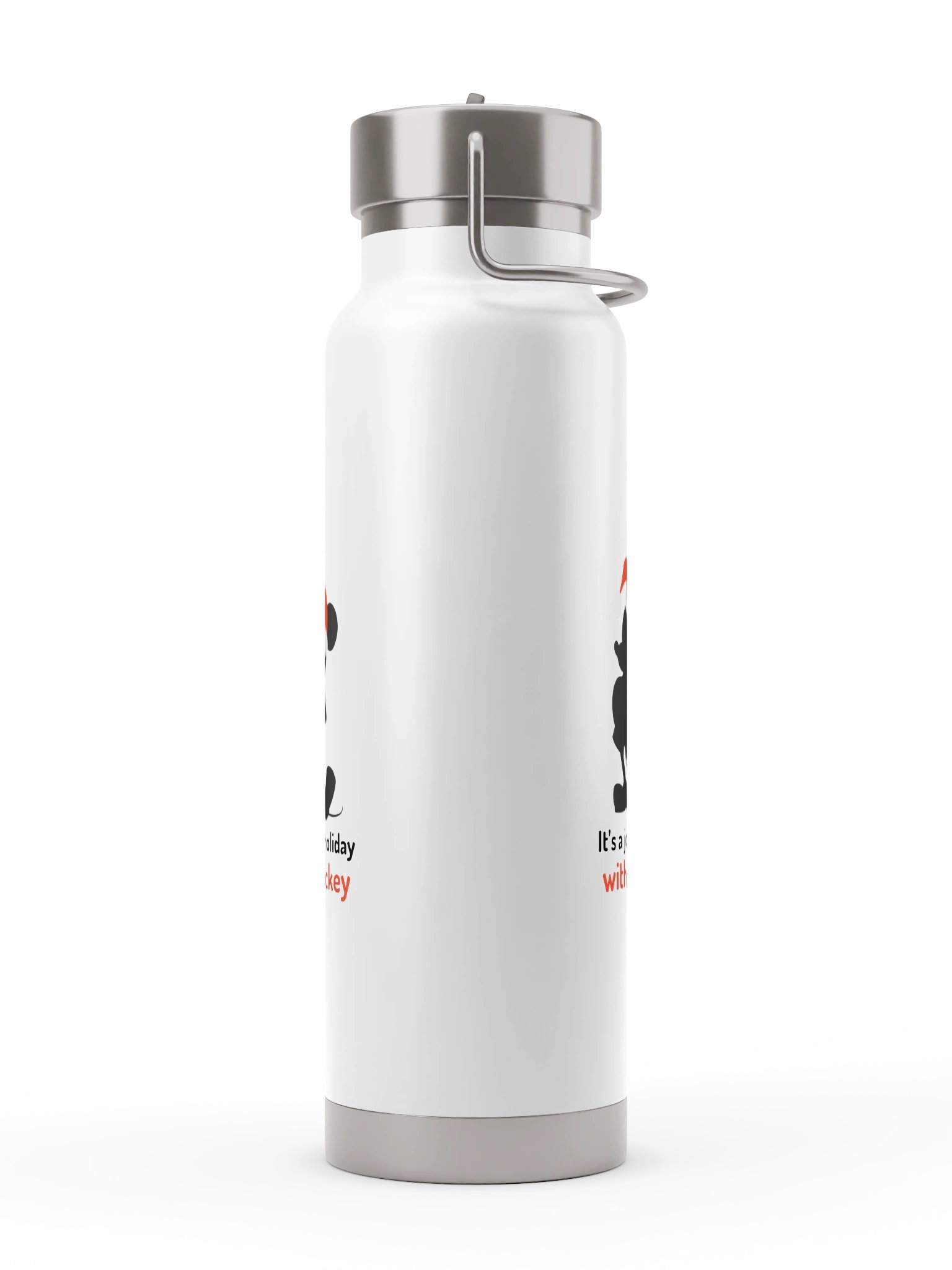 Disney Jolly Holiday with Mickey Insulated Water Bottle with Straw product image (1)