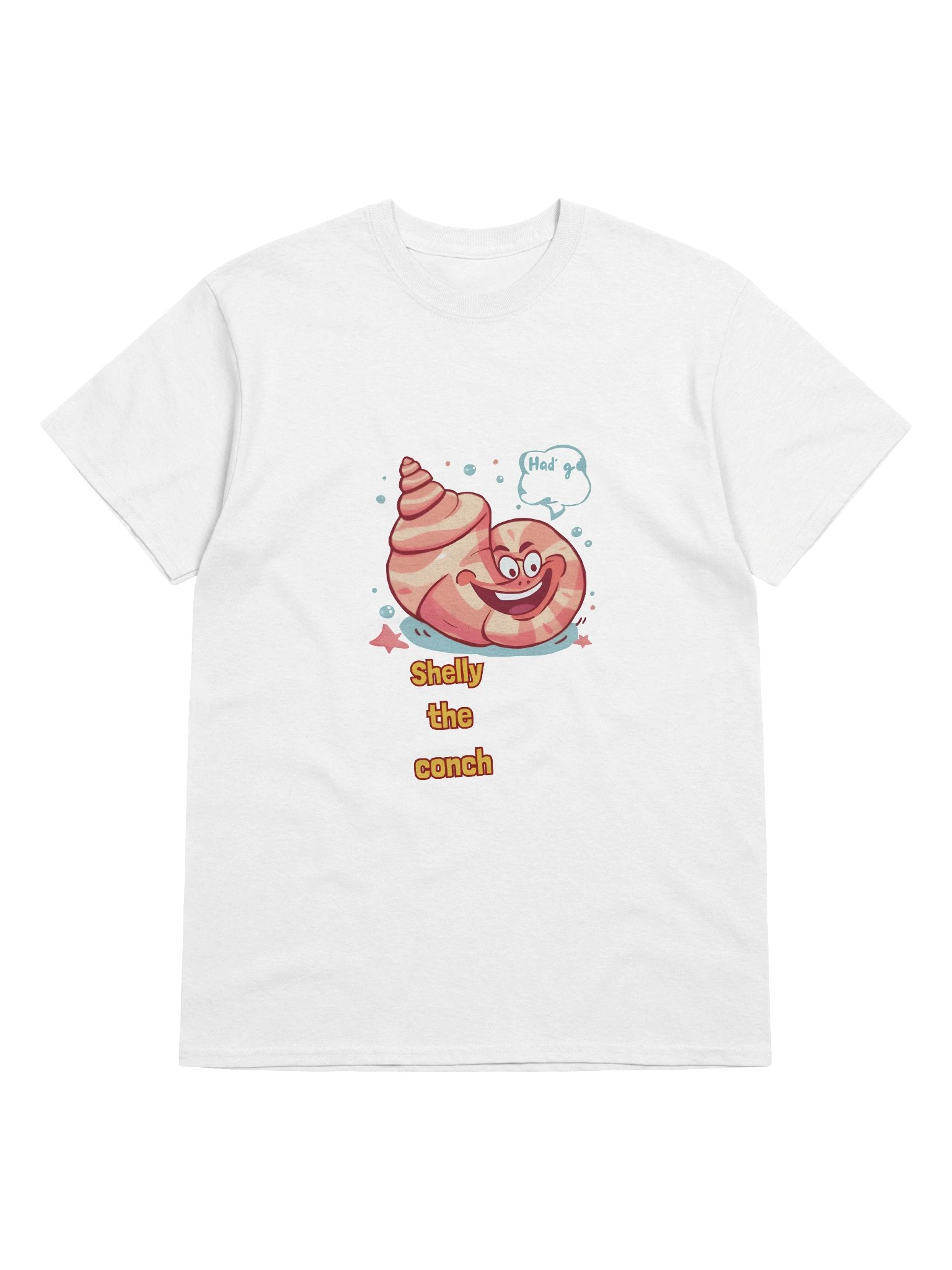 Shelly the Conch Happy T-Shirt product image (5)