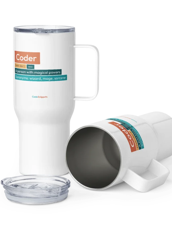 Coder - Travel Mug product image (1)