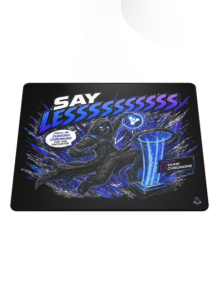 DG7 “Say Less” Chronon Dunk Gaming Mouse Pad product image (1)