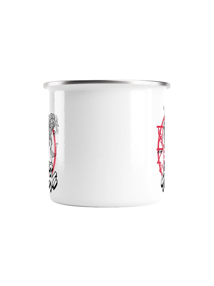 Bustin Enamel Mug (White) product image (2)