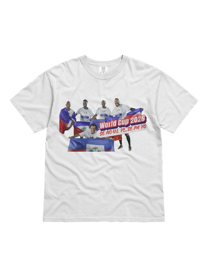 "SE NOU L YE, SE PA YO" World Cup 2026 Celebration Tee product image (1)