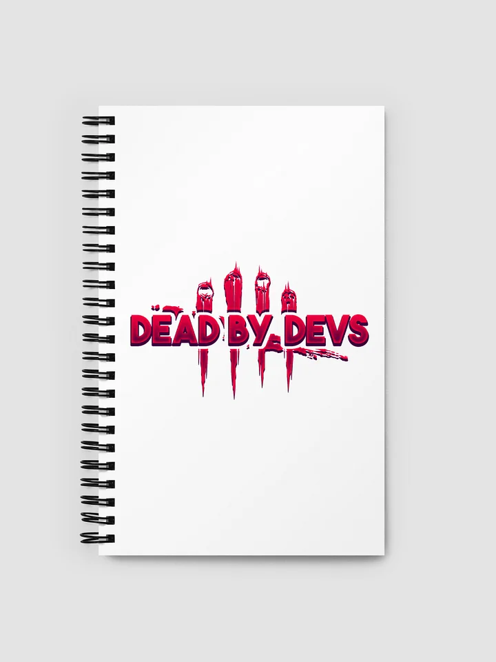 DEAD BY DEVS | Spiral Notebook Print product image (1)