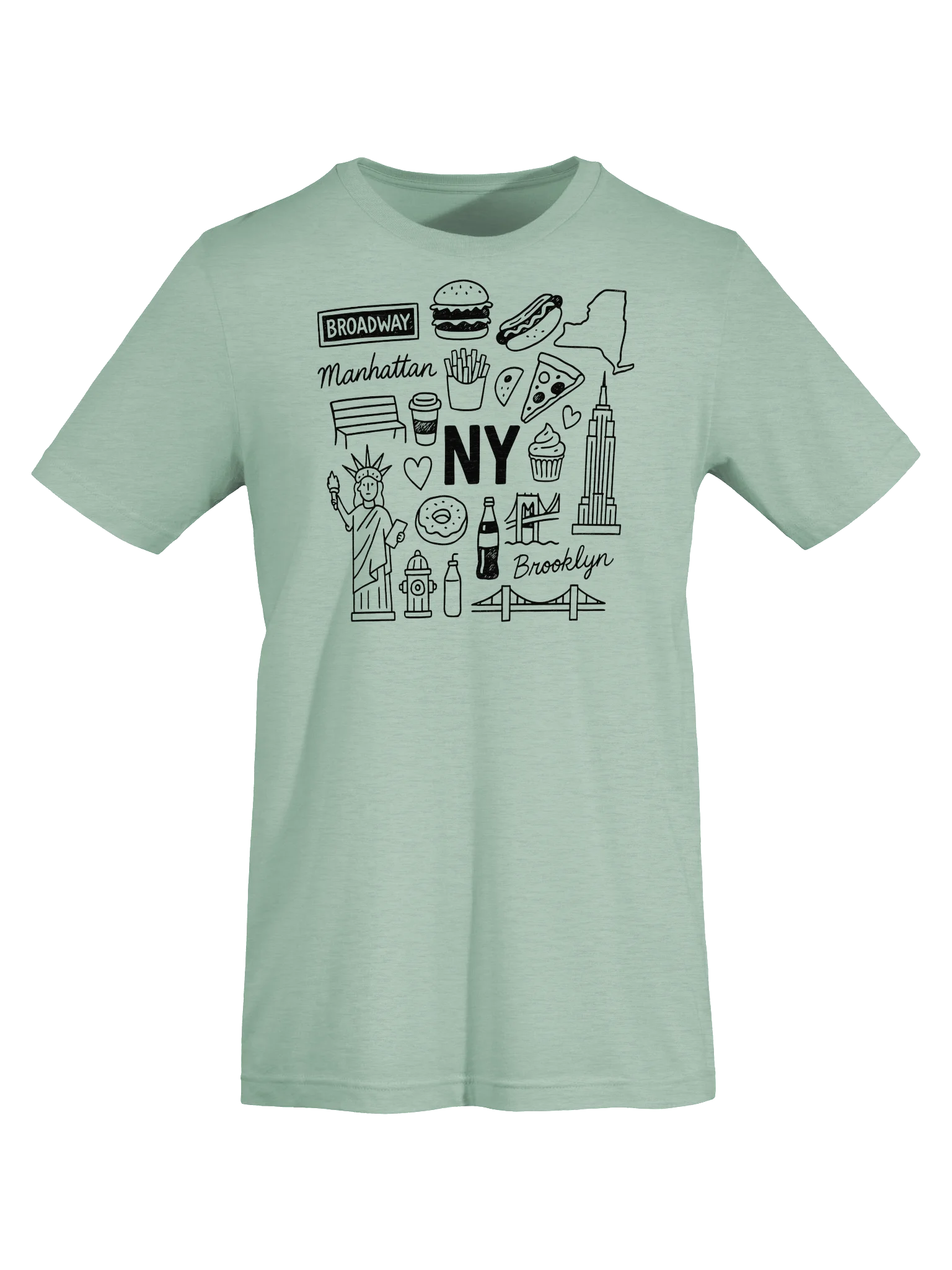 New York City Icons T-Shirt product image (5)