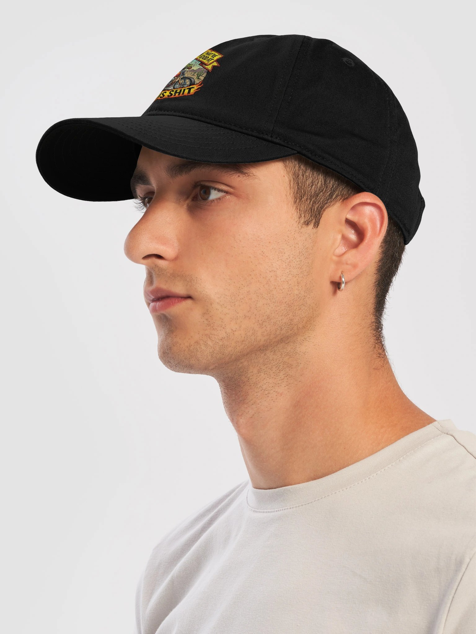 "Beware of Old Men That Are Good At Dangerous Shit" Hat product image (7)