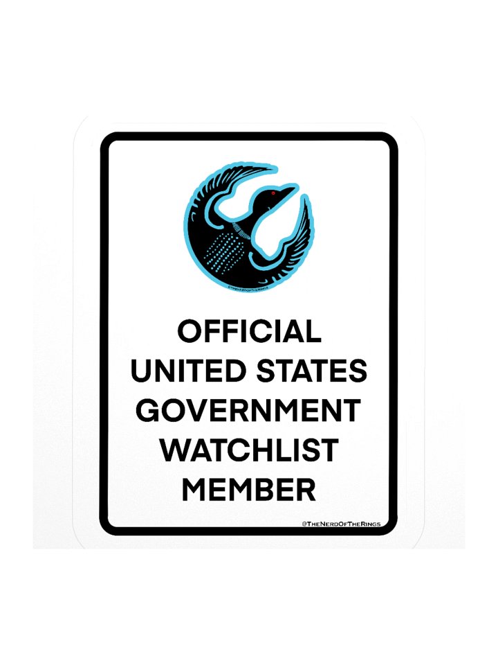 Rebel Loon Watchlist Sticker product image (3)