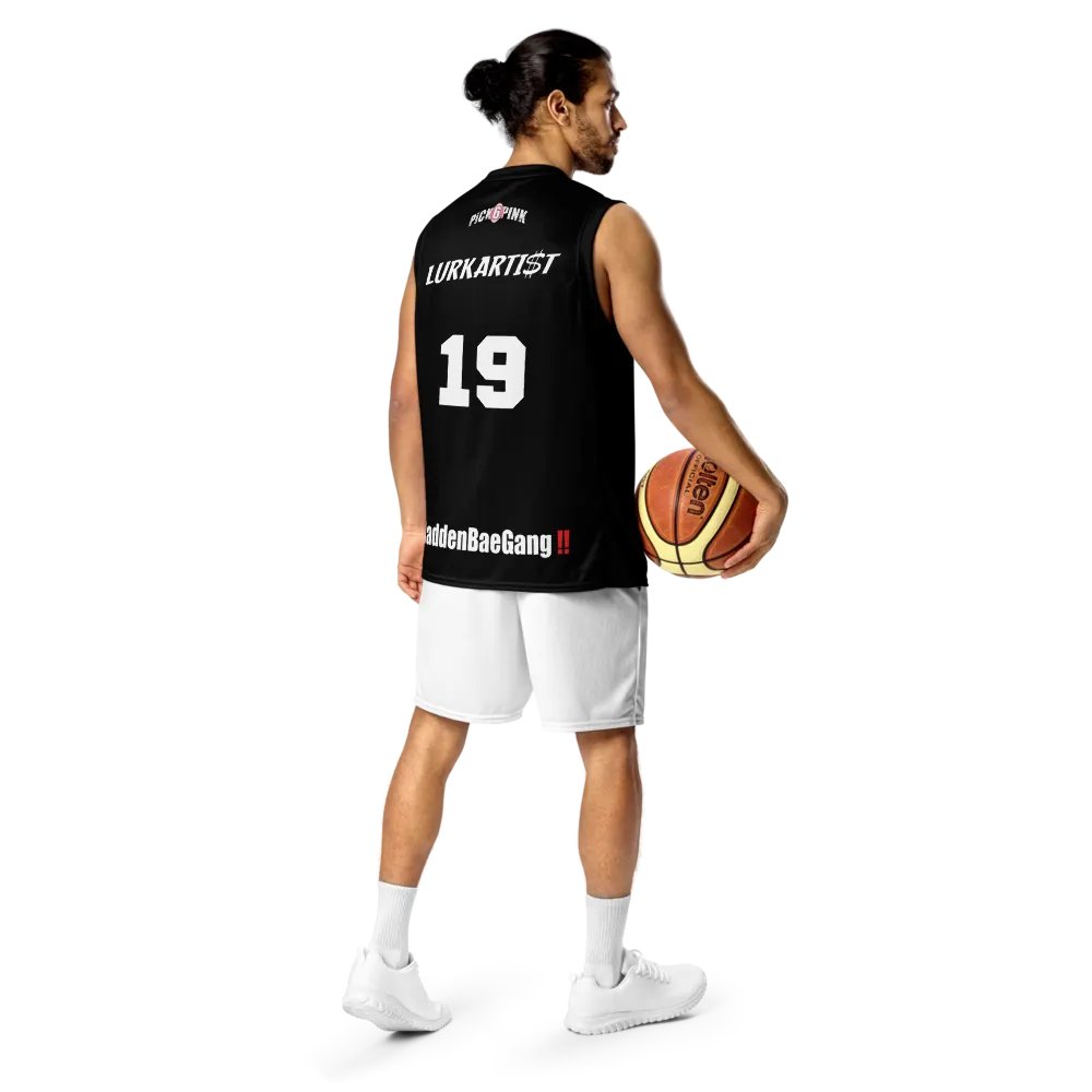 Madden Bae Jersey 👨‍🎨 (Black + White Logo) product image (4)