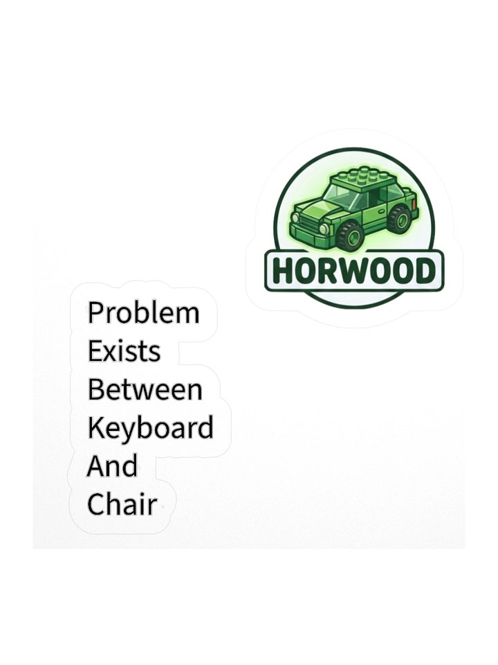 Horwood PEBKAC Stickers product image (1)