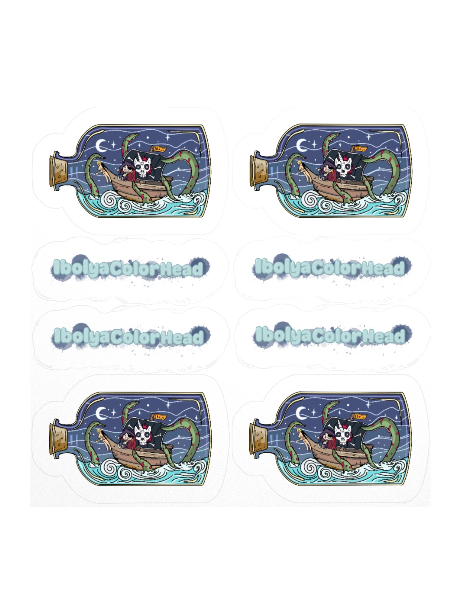 Captain Ibo Stickers product image (1)