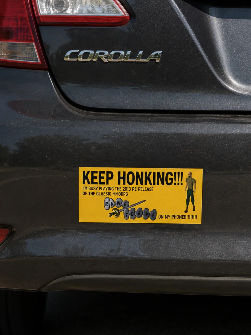 Keep Honking Runescape - Sticker product image (1)
