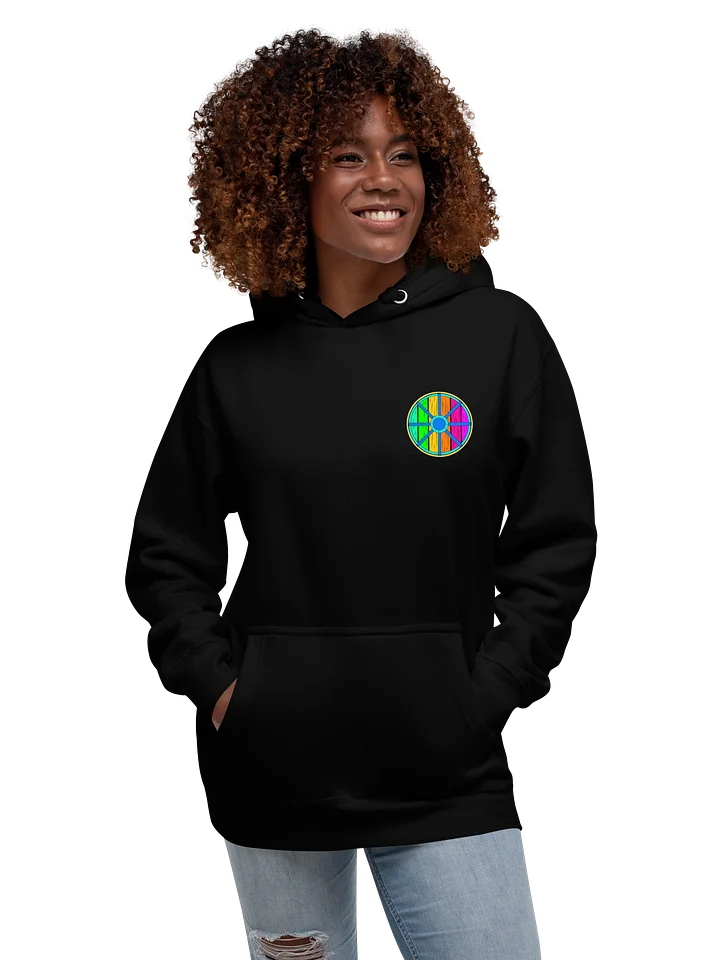 'BATTLE OF MIDGARD' SHIELD HOODIE by MIMIDOTB product image (2)