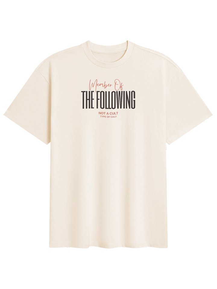 Member Of The Following T-Shirt Vintage White product image (2)