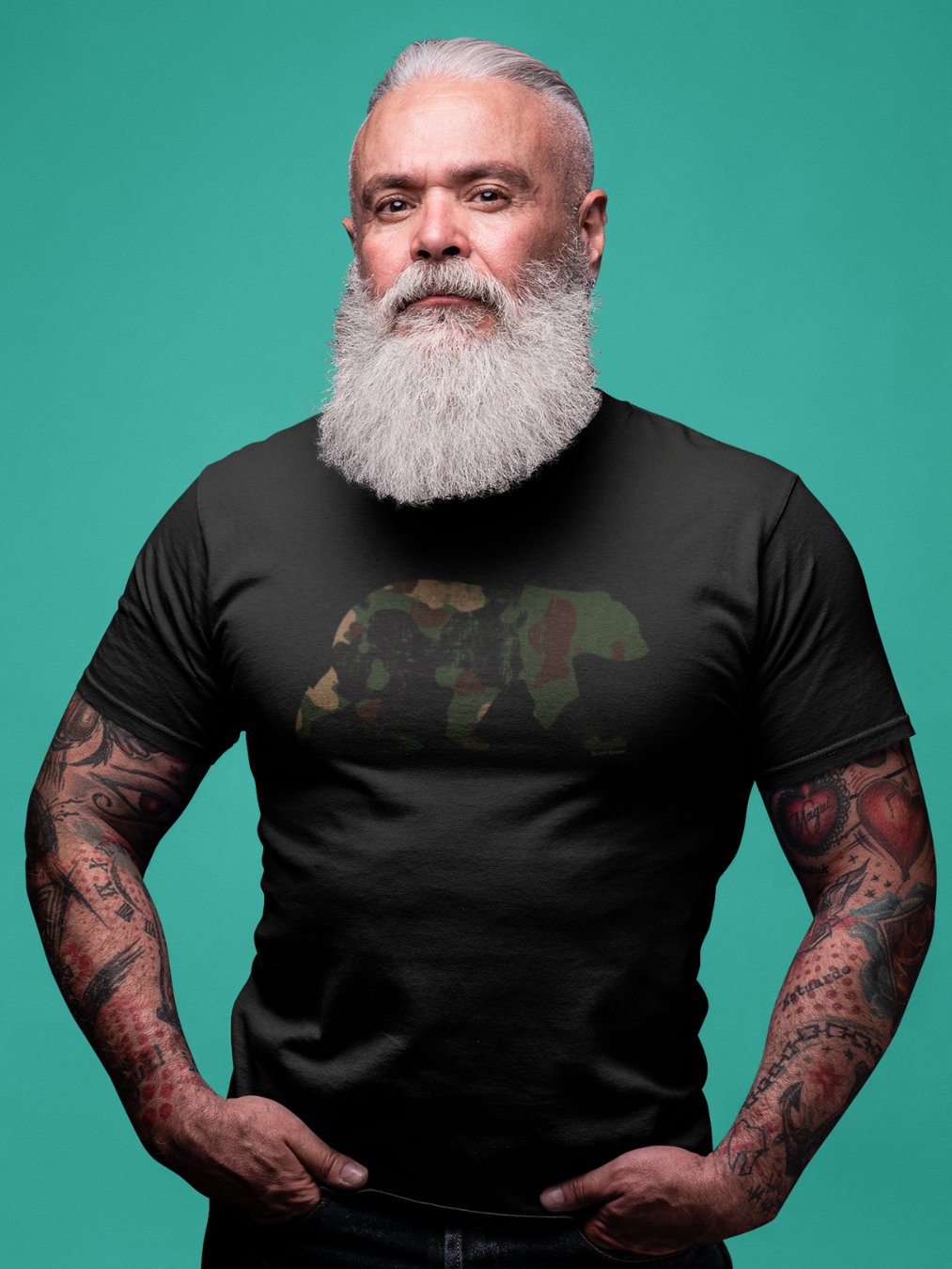 Camo Bear T-Shirt product image (3)