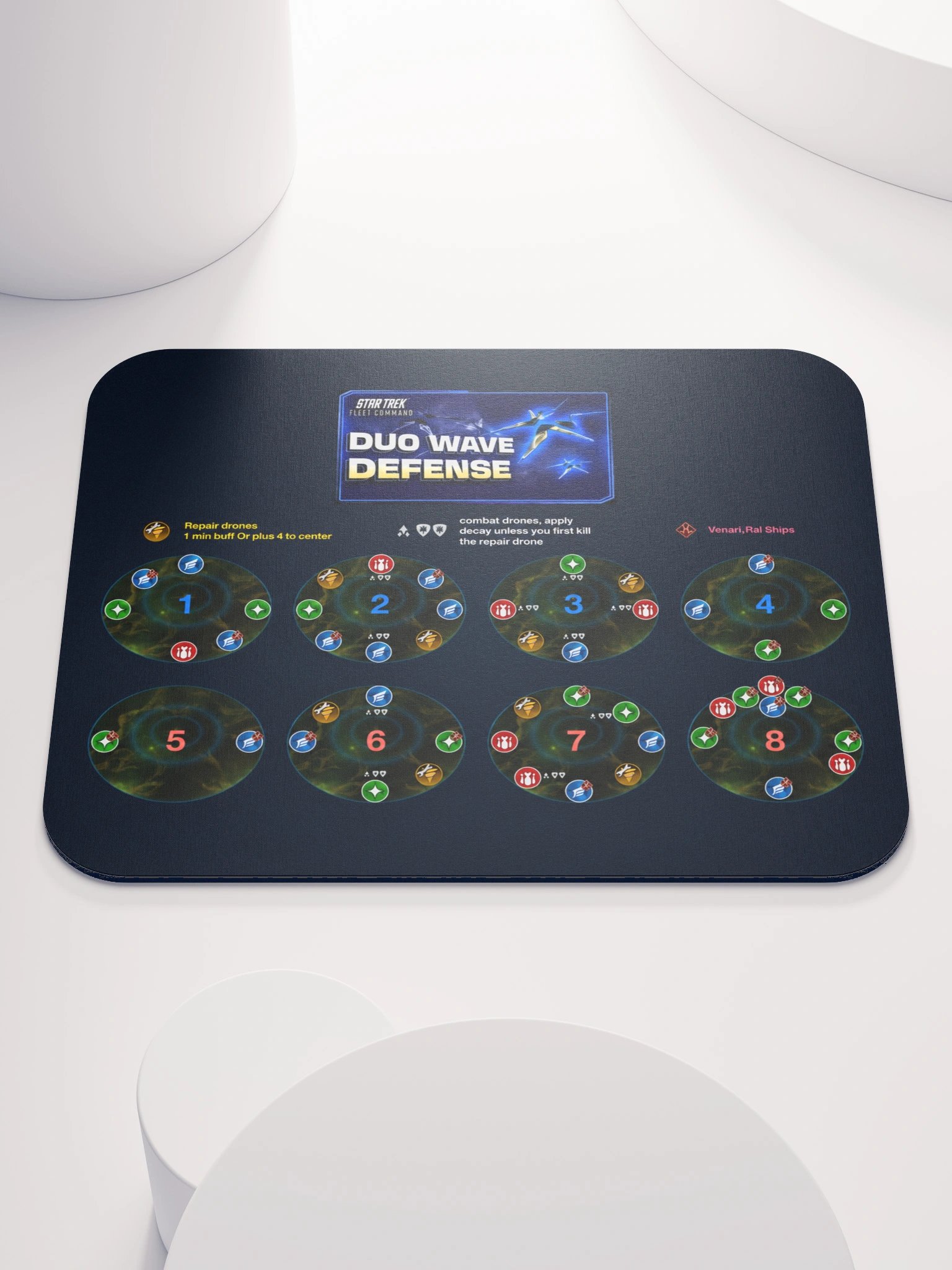 Duo Wave Mouse Mat 2 product image (1)