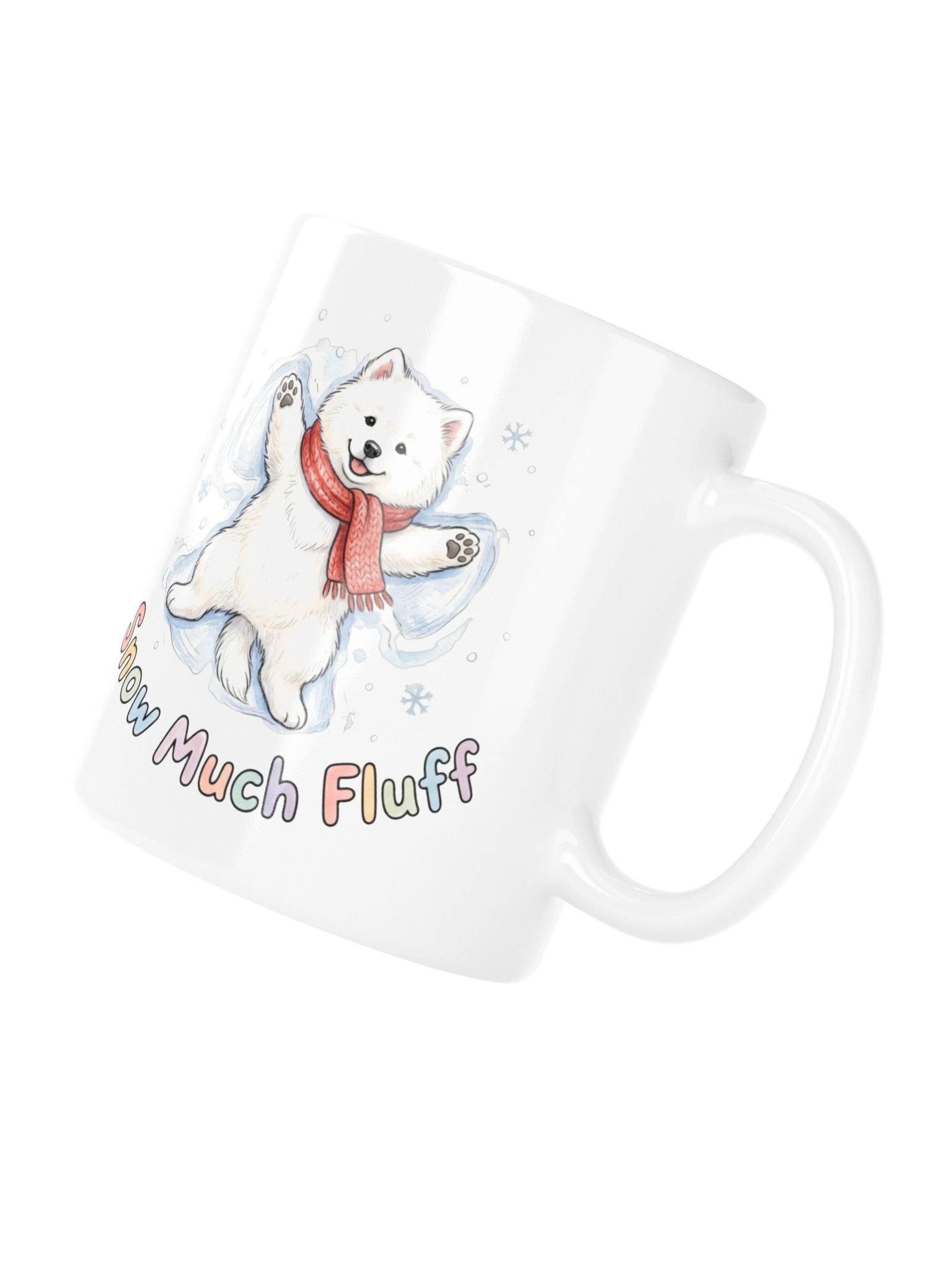 Snow Fluff Samoyed Mug product image (4)