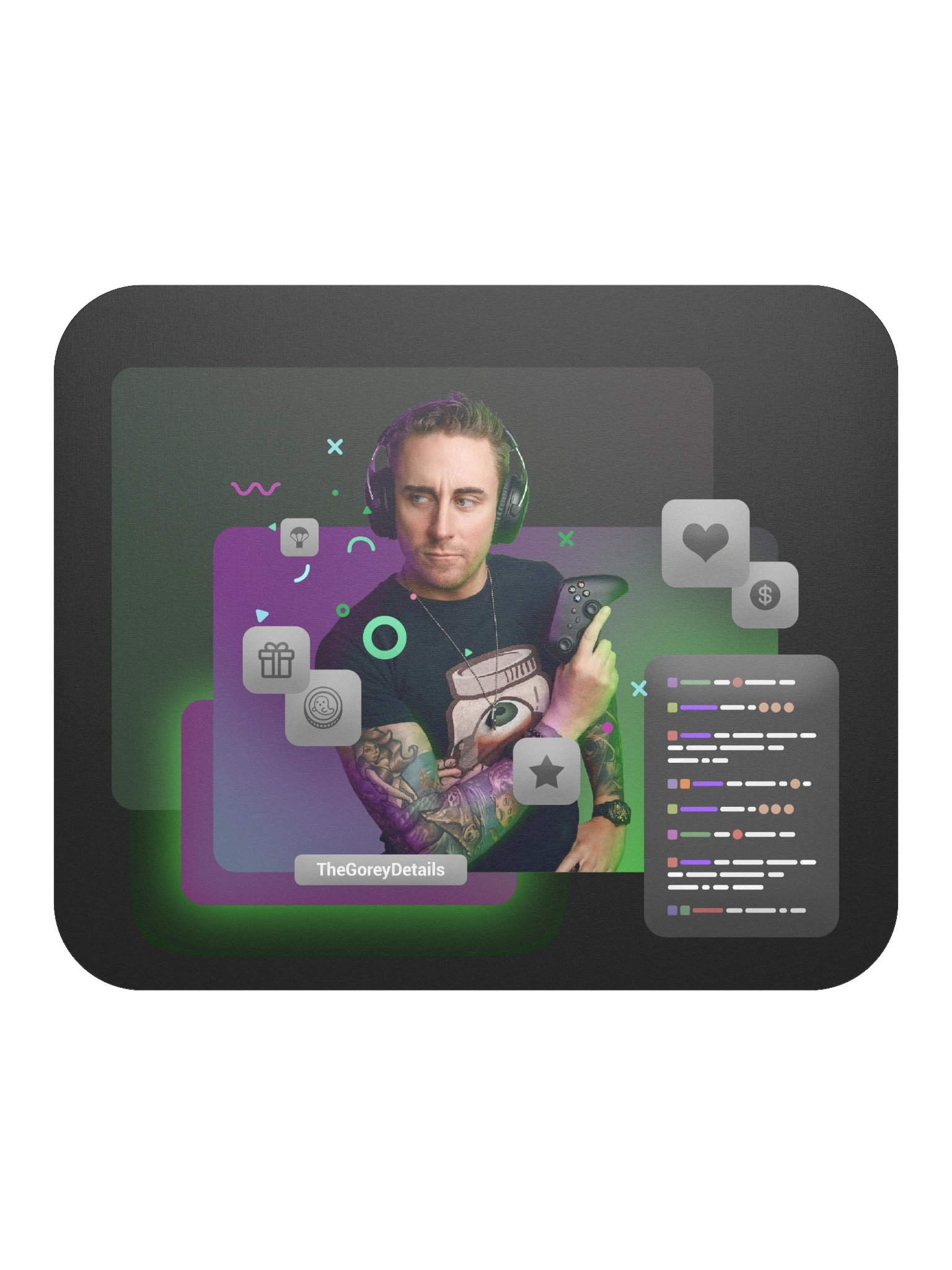 Chat Encouraged - Classic Mouse Pad product image (2)