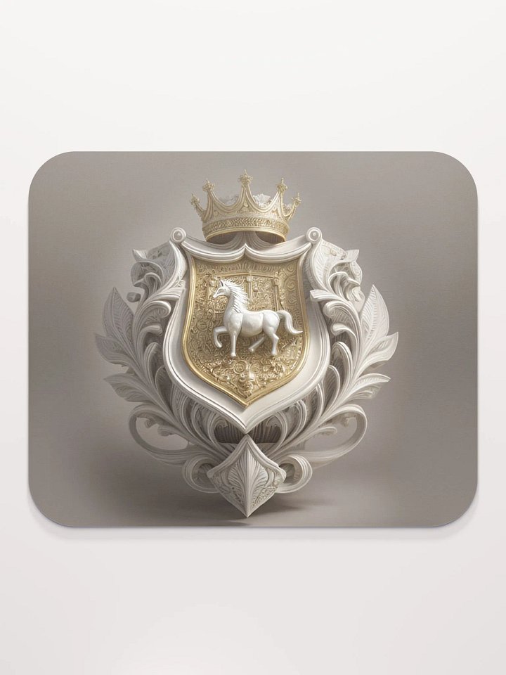 White Horse Classic Mouse Pad product image (2)