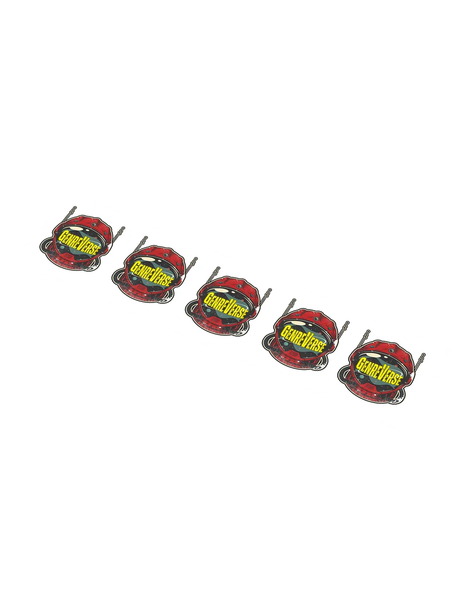 GENREVERSE: Kiss Cut Stickers (Set 1) product image (1)