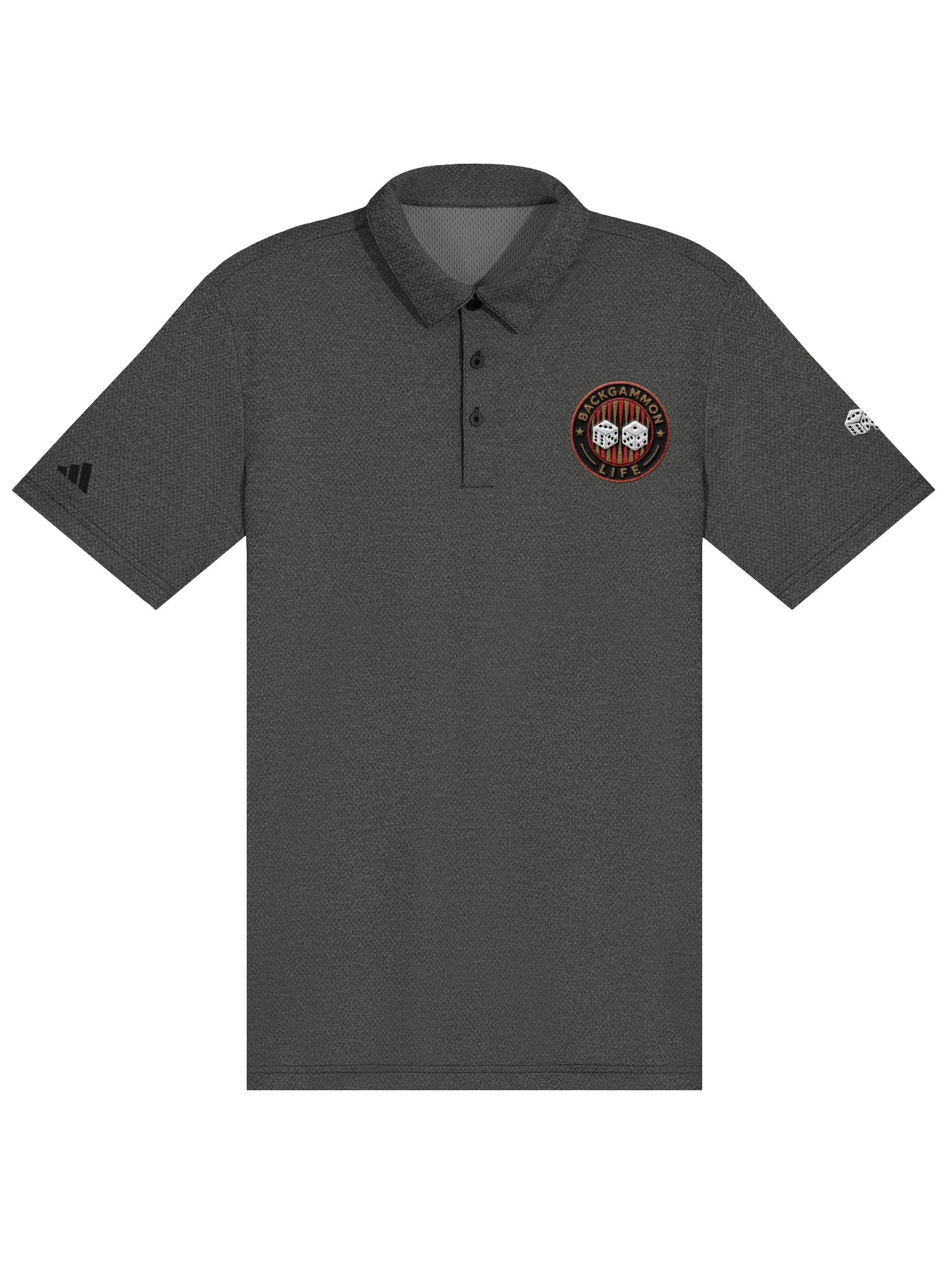 Backgammon Life Emblem Polo product image (1)