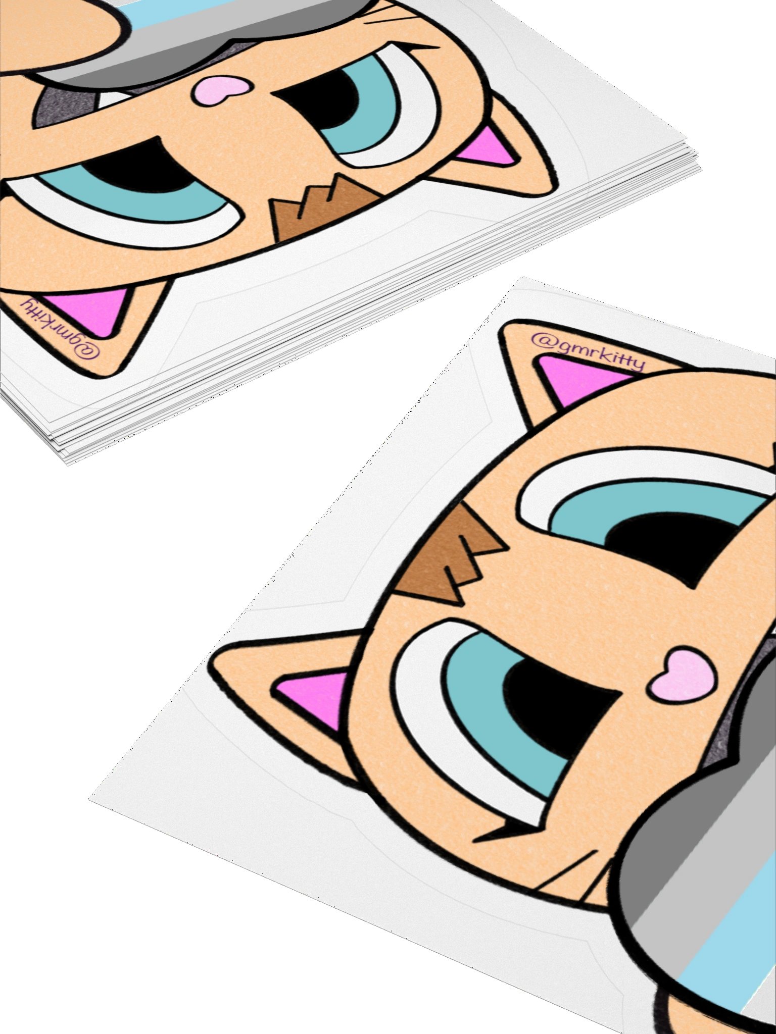 Demiboy Pride Kitty Sticker product image (11)