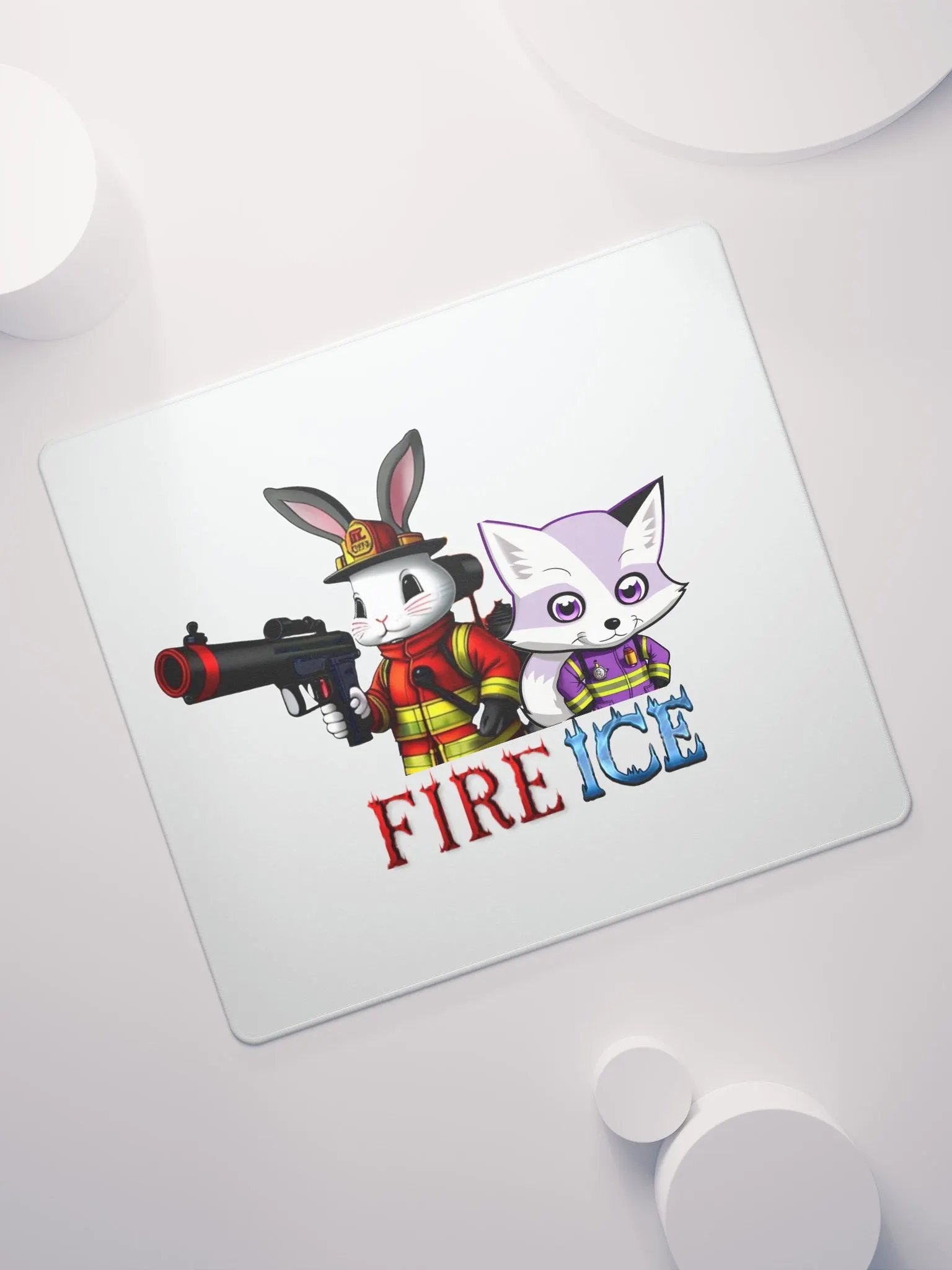 Fire & Ice Mouse Pad product image (11)