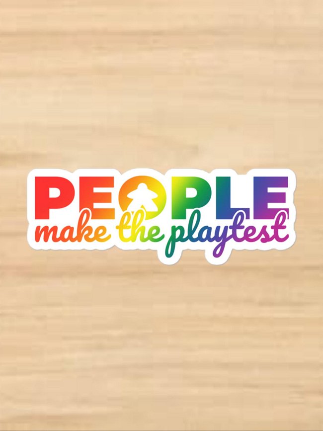 Little Meeple PMTP Vinyl Stickers - All Colors