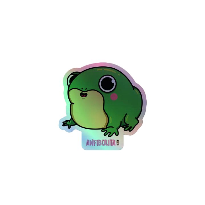 Anfibolita - Sticker (Holographic Kiss Cut) product image (1)