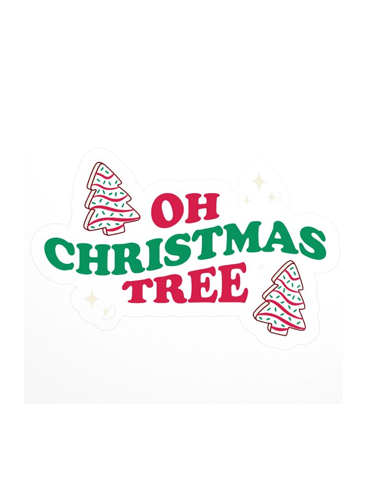 Oh Christmas Tree Sticker product image (1)