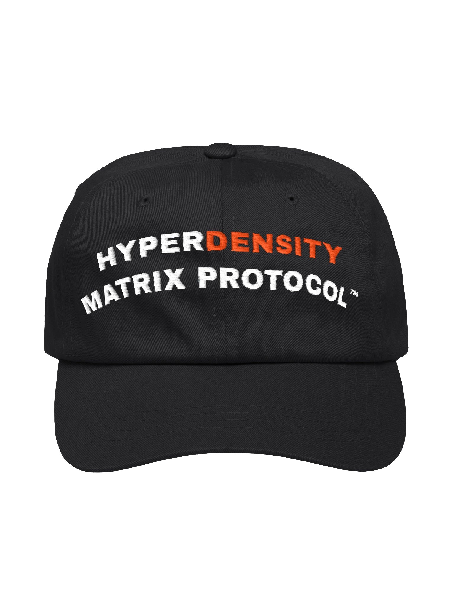 Hyperdensity Matrix Protocol™ Arched Logo Dad Hat product image (1)