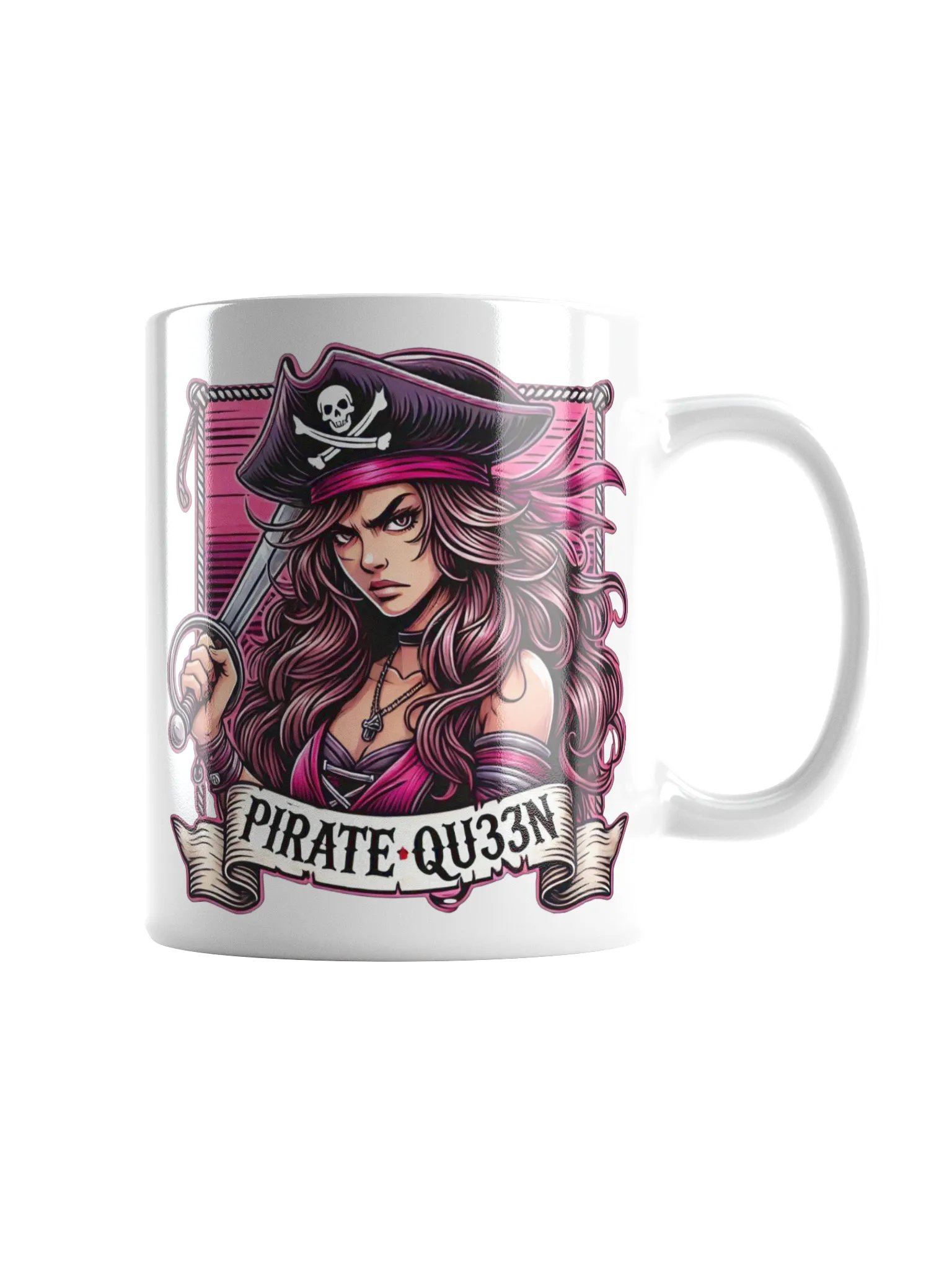 PirateQueen Mug White product image (3)