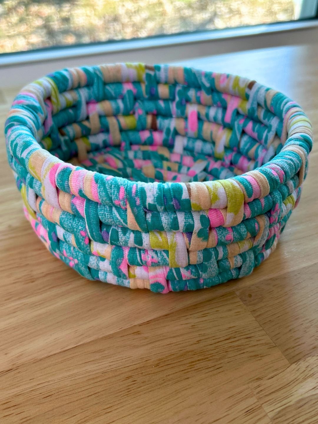 T-Shirt Yarn Coiled Basket (Digital PDF Pattern) product image (5)