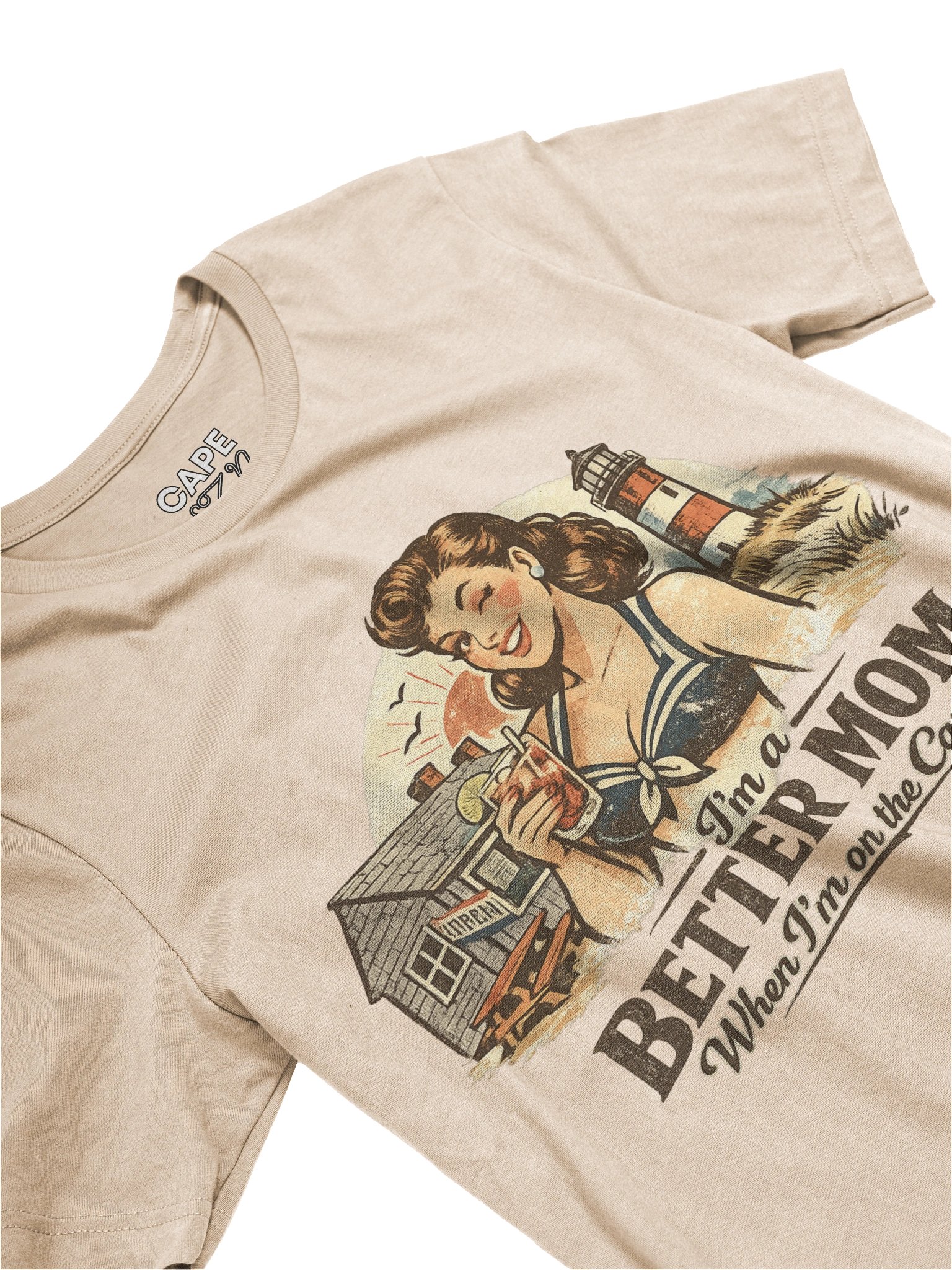 I'm a Better Mom on the Cape T-Shirt product image (3)