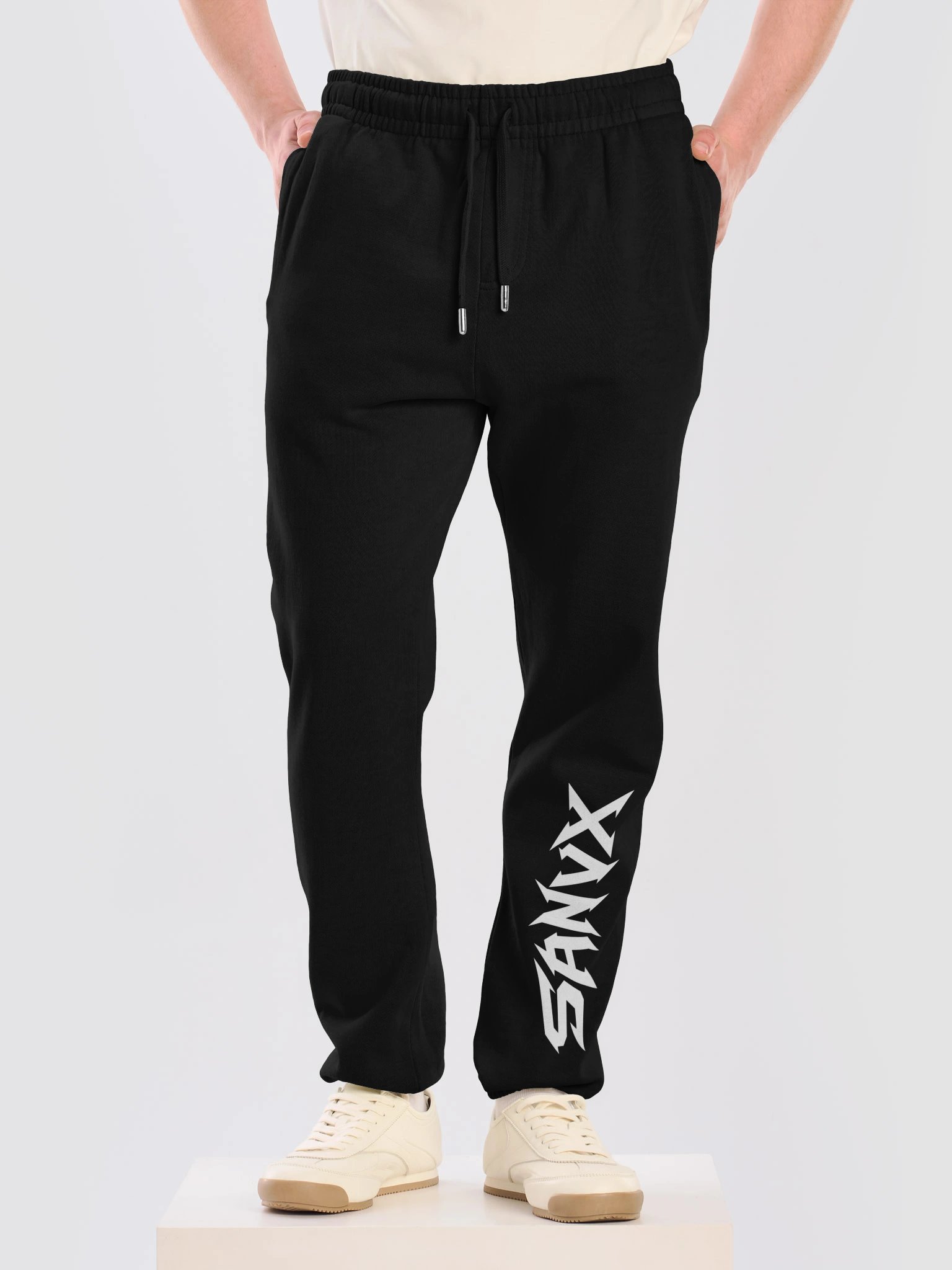 SANVX Urban Sweatpants: Bold Vertical Logo product image (3)