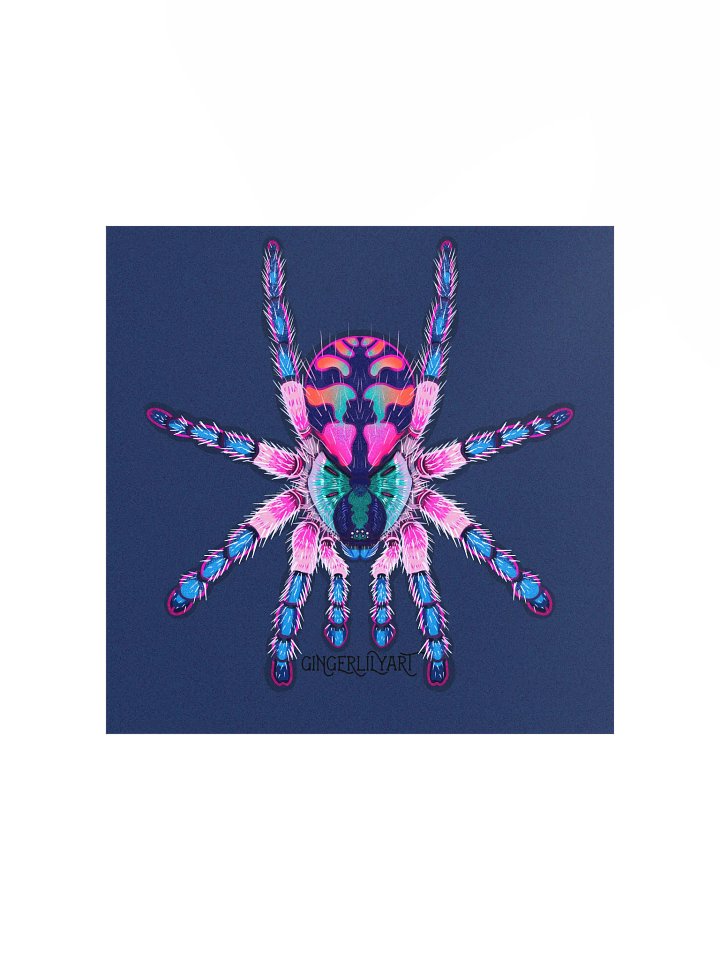 brazilian jewel tarantula print product image (1)