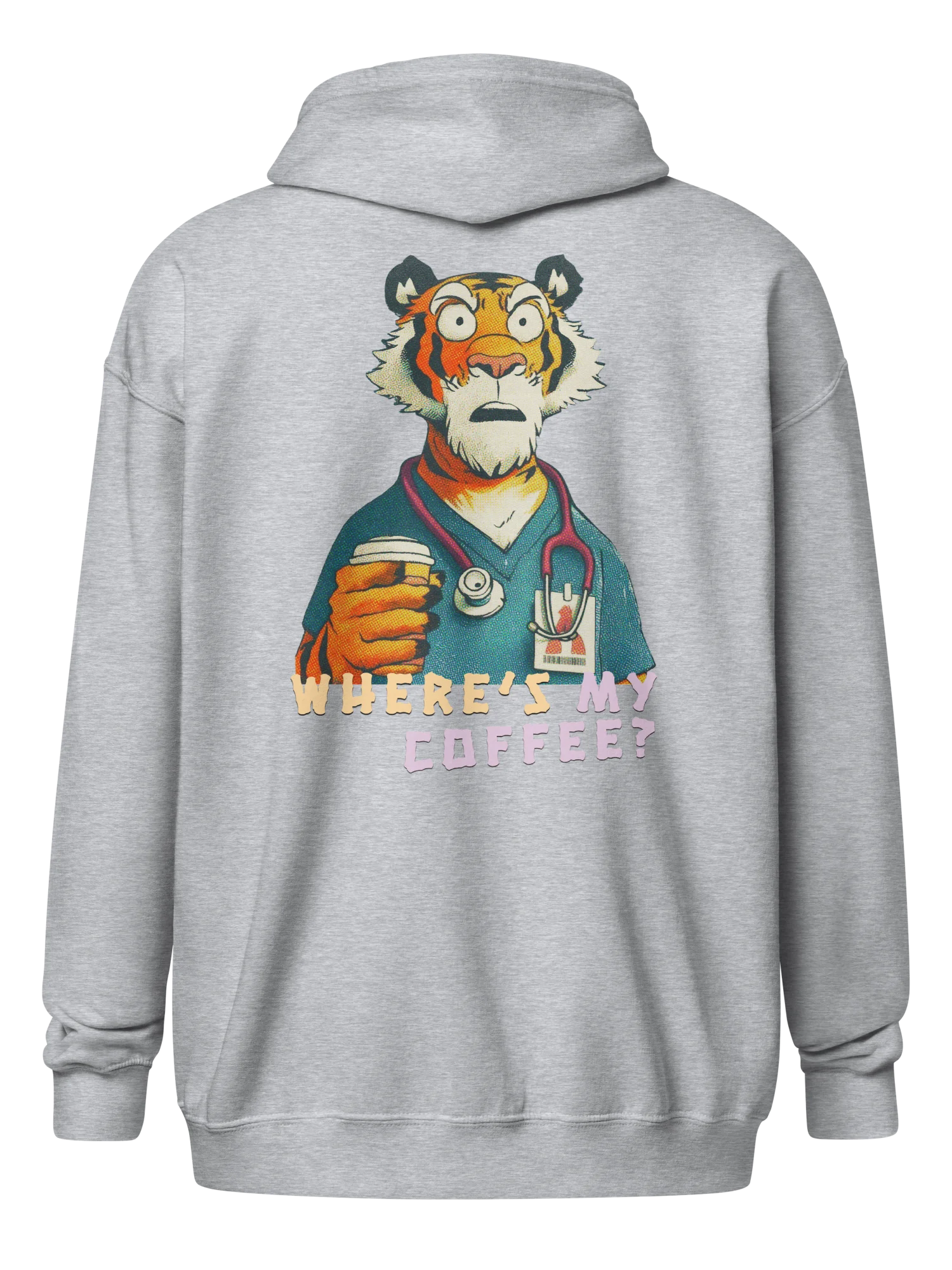 Nurse Coffee Zip Hoodie for Nursing Students product image (37)