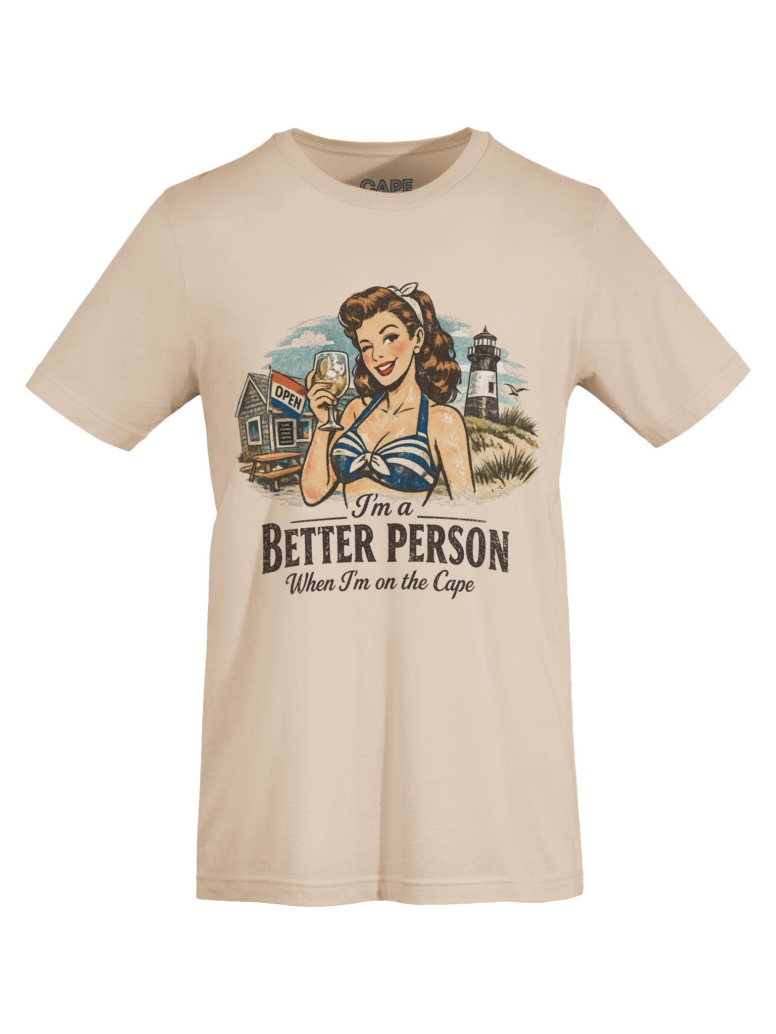 I'm a Better Person on the Cape T-Shirt product image (7)