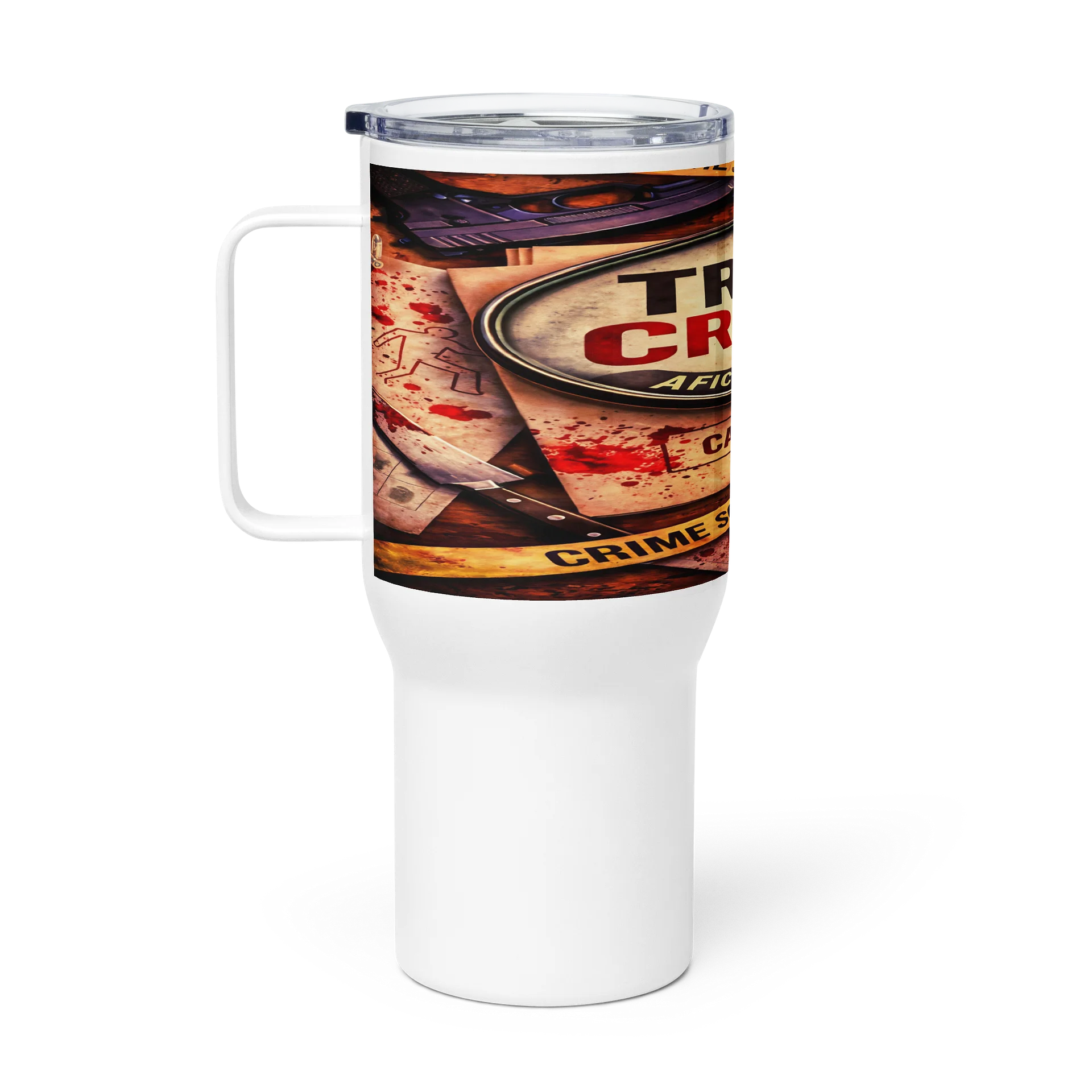True Crime Aficionado Travel Mug product image (4)