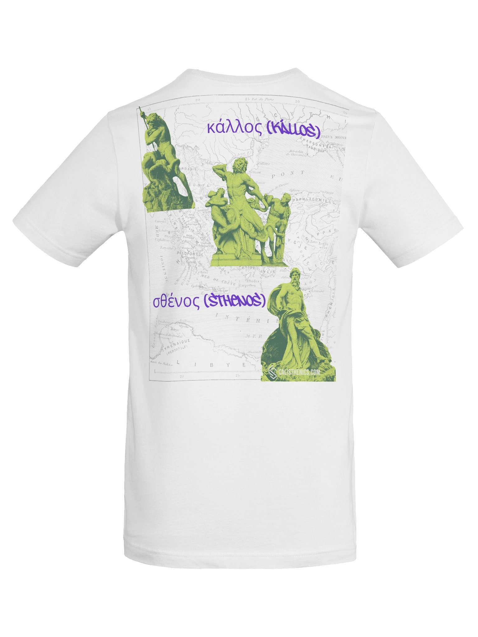 Kallos-Sthenos Ancient Art Neon T-Shirt product image (8)