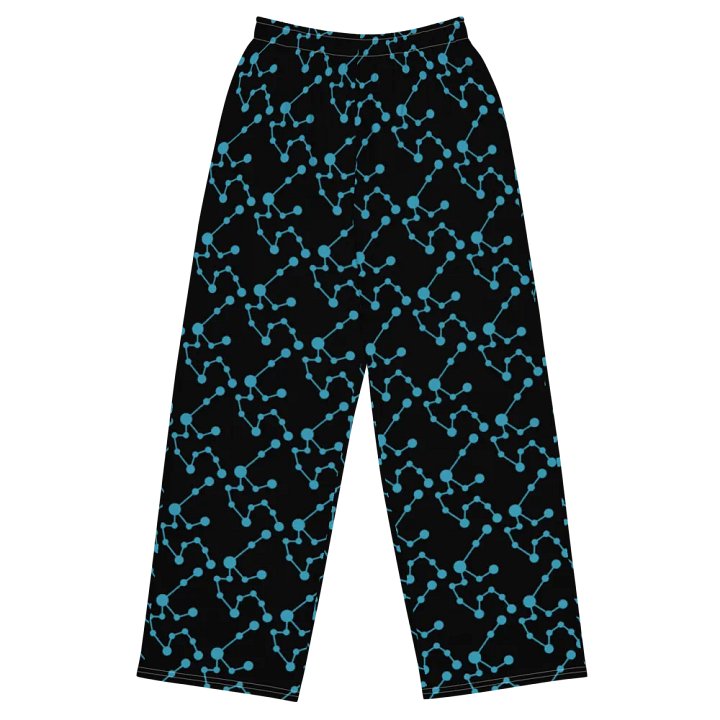 Interconnected Blue Aquarius Unisex Pants product image (1)
