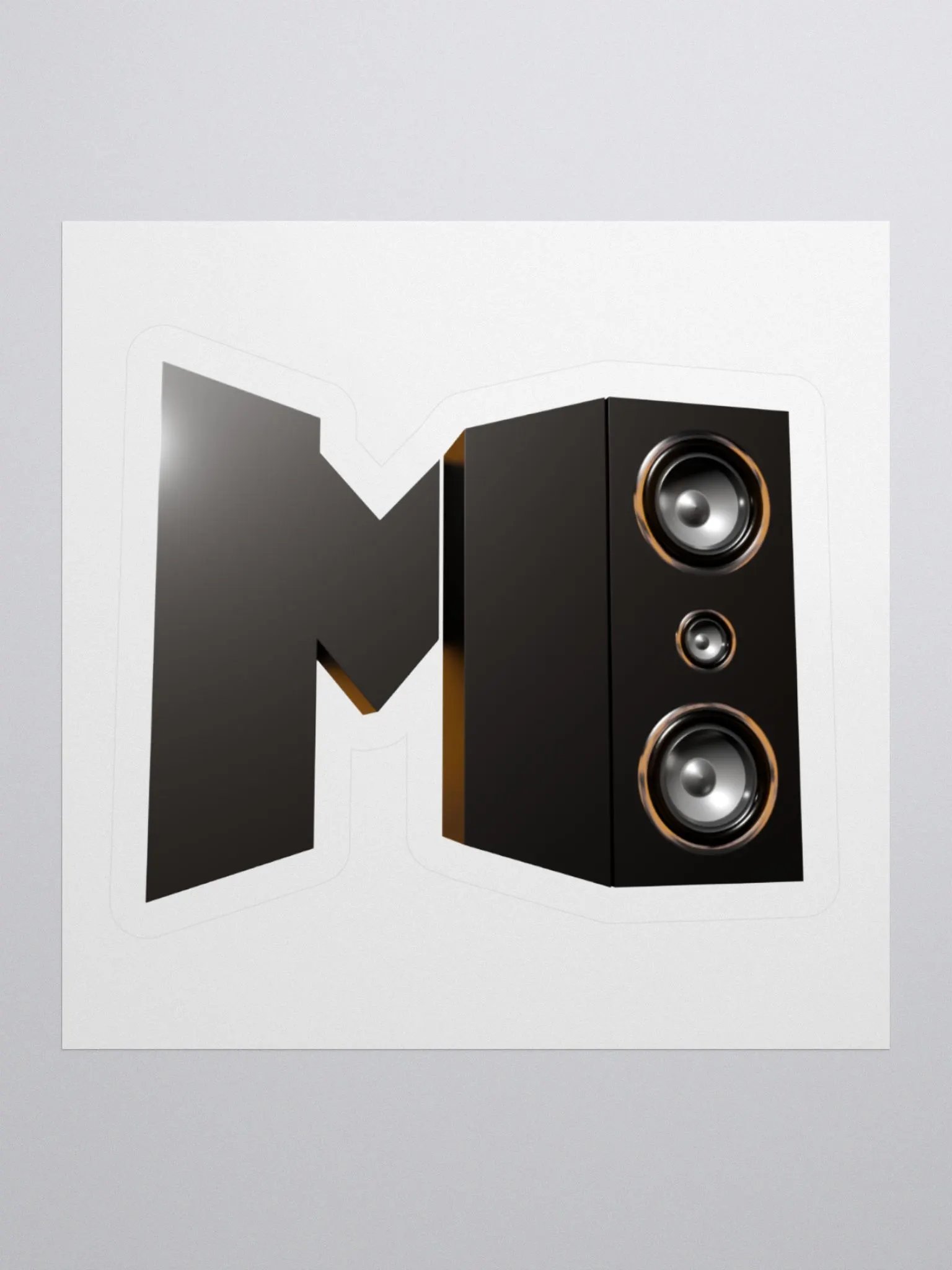 M1 Logo Sticker product image (2)
